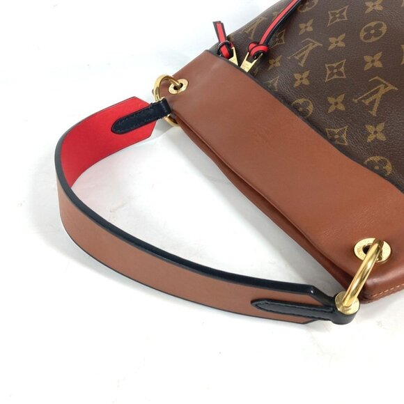LOUIS VUITTON Brown Monogram Canvas Shoulder Bag - Picture 8 of 16